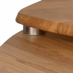 Wohnen Wildeiche Couchtisch ausdrehbar - Delphima