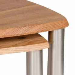 Wohnen Wildeiche Couchtisch ausdrehbar - Delphima