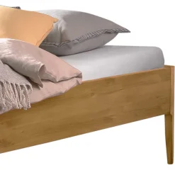 Wildeiche Doppelbett - kein Kopfteil - Defelira^Wohnen Online