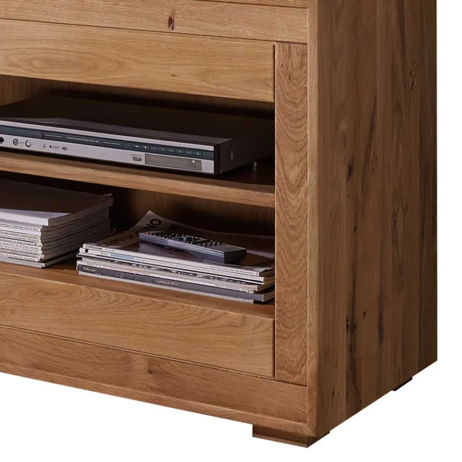 Wildeiche Fernsehtisch Troncon mit 130 cm Breite^Wohnen Outlet