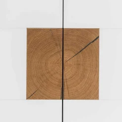 Wohnen Wildeiche Flur Möbel Kombi - Mandrey (fünfteilig)