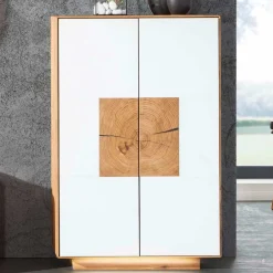 Wohnen Wildeiche Flur Möbel Kombi - Mandrey (fünfteilig)