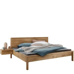 Wohnen Wildeiche Holzbett in modernem Design - Martinez