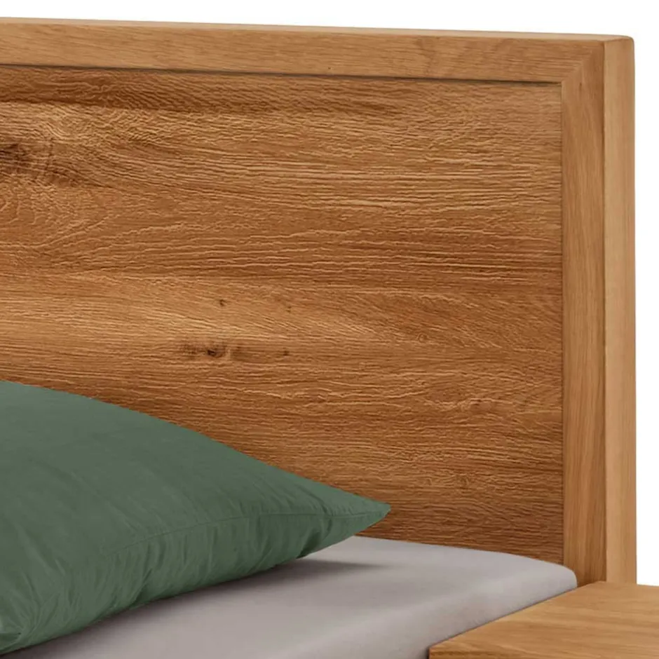 Wohnen Wildeiche Holzbett in modernem Design - Martinez