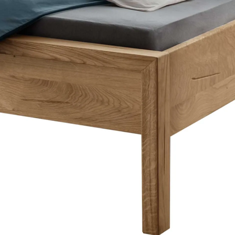 Wohnen Wildeiche Holzbett in modernem Design - Martinez