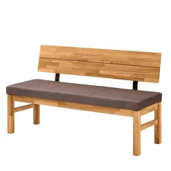 Wohnen Wildeiche Küchenbank mit Rückenlehne - Virds