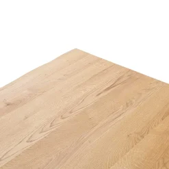 Wohnen Wildeiche Küchentisch mit Baumkanten - Racallo