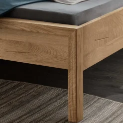 Wildeiche Massivholzbett modern - Martinez^Wohnen