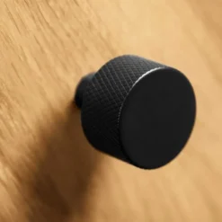 Wohnen Wildeiche Mid Century Schrank mit zwei Glas Türen - Hardus