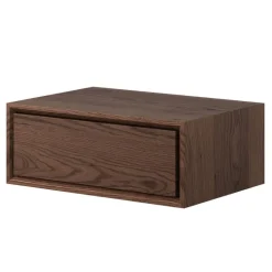 Wildeiche Nachtkonsole in Dunkelbraun - Hiadelia^Wohnen Online