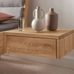 Wohnen Wildeiche Nachtkonsole mit einer Schublade - Sangre