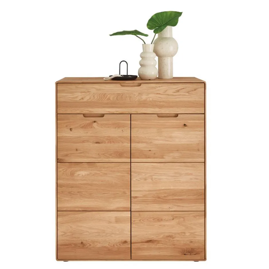 Wildeiche Schuhschrank mit einer Schublade - Darcona^Wohnen