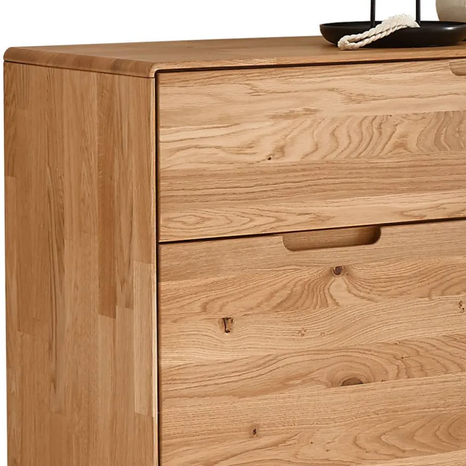 Wildeiche Schuhschrank mit einer Schublade - Darcona^Wohnen