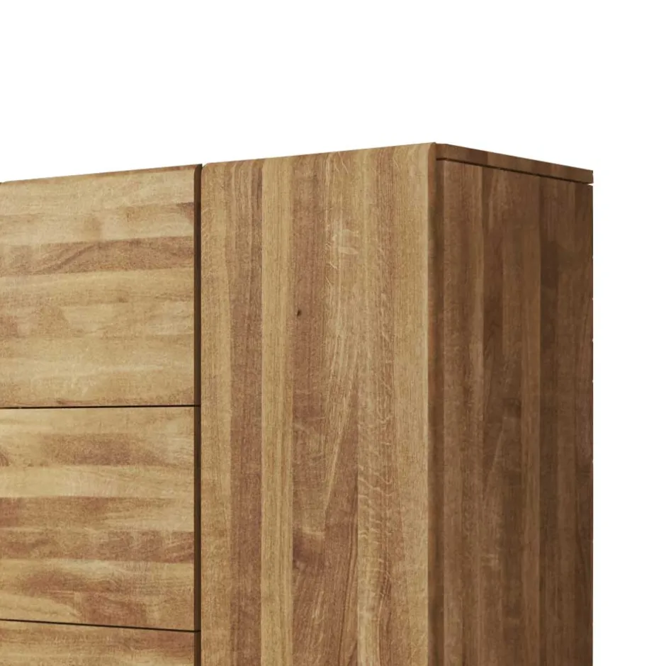 Wildeiche Sideboard Vaskov massiv geölt^Wohnen Outlet