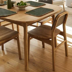 Wildeiche Tisch - 90 cm tief - Laida^Wohnen Discount