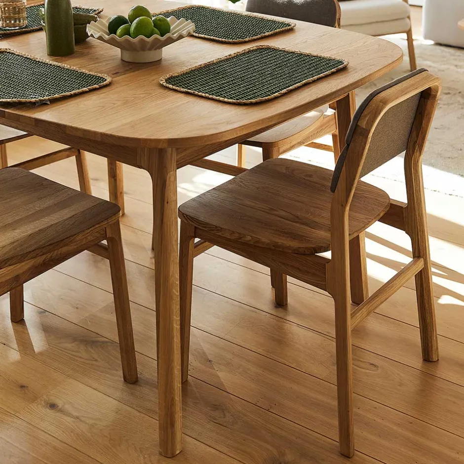 Wildeiche Tisch - 90 cm tief - Laida^Wohnen Discount