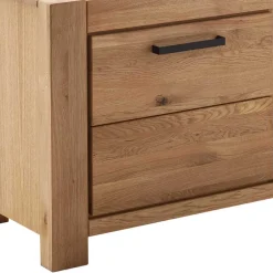 Wildeiche TV Anbauwand teilmassiv - Sophia (vierteilig)^Wohnen Discount