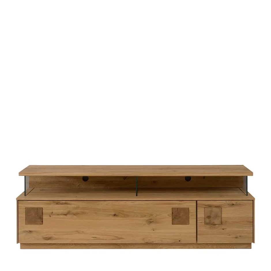 Wohnen Wildeiche TV Board mit 170 cm Breite - Millena