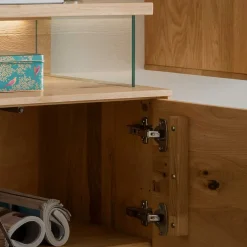 Wohnen Wildeiche TV Board mit 170 cm Breite - Millena