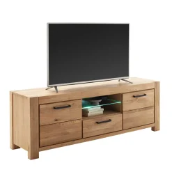 Wohnen Wildeiche TV Lowboard teilmassiv - Sophia