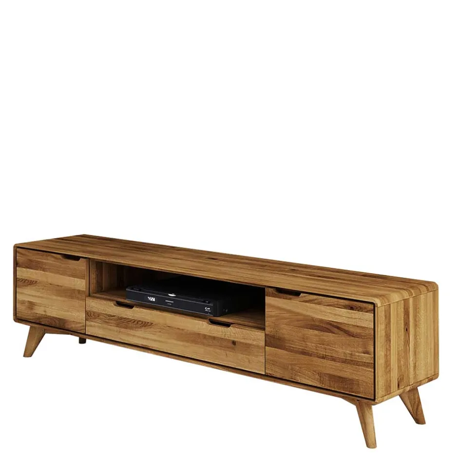 Wohnen Wildeiche TV Unterschrank mit Schublade - Eavy II