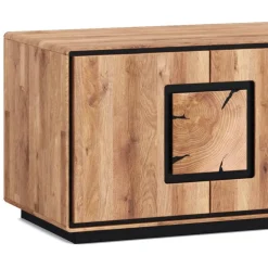 Wohnen Wildeiche TV-Kommode in modernem Design - Shipper