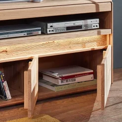 Wildeiche Unterschrank für TV mit Beleuchtung - Acmida^Wohnen Sale