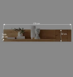 Wohnen Wildeiche Wandboard mit dekorativem Hirnholz - Mantua