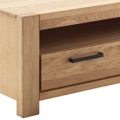 Wohnen Wildeiche Wohnwand Set teilmassiv - Sophia (vierteilig)