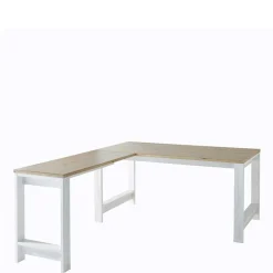 Winkel-Schreibtisch im Landhausstil - Mehady^Wohnen Clearance