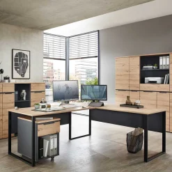 Winkel-Schreibtisch 223x77x170 cm - Kuetra^Wohnen Online