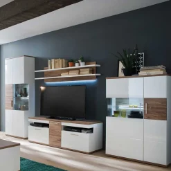 Wohnkombination 330 cm breit - Icadro (vierteilig)^Wohnen Outlet