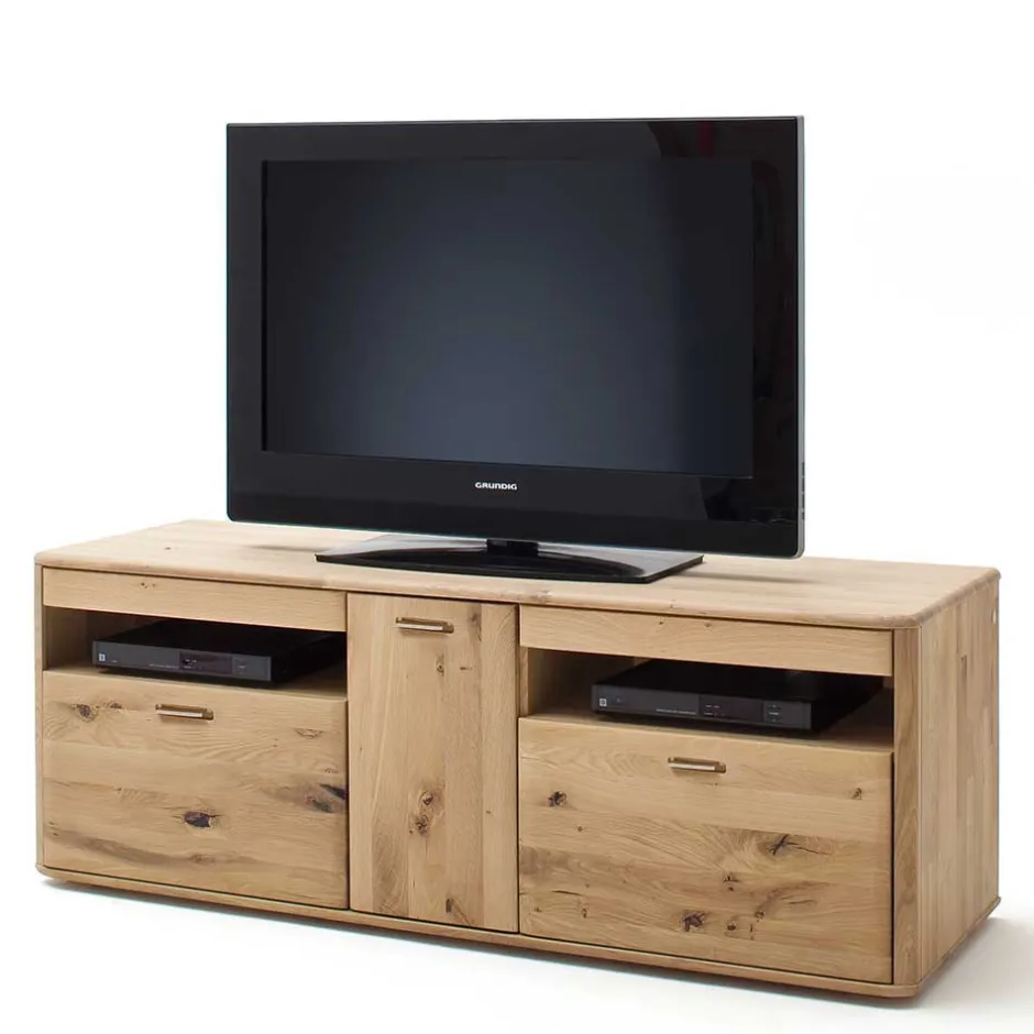 Wohnen Wohnkombination in Eiche Bianco - Destal (vierteilig)