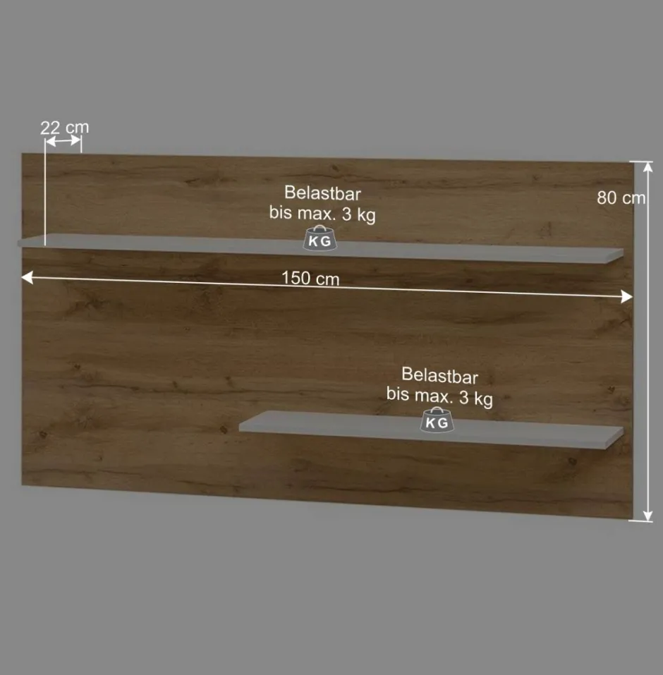Wohnen Wohnmöbel Programm 400 cm breit - Nonessia (fünfteilig)