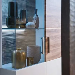 Wohnmöbel Set in Weiß Hochglanz - Icadro (vierteilig)^Wohnen Clearance