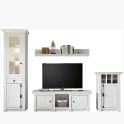 Wohnen Wohnwand Chelles im Landhausstil (vierteilig)