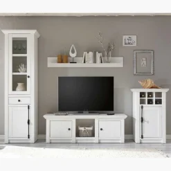 Wohnen Wohnwand Chelles im Landhausstil (vierteilig)