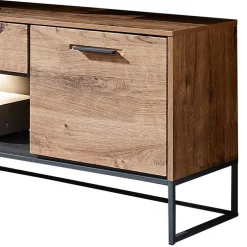 Wohnen Wohnwand Designmöbel Set - Xindus (vierteilig)