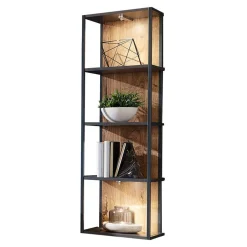 Wohnen Wohnwand Designmöbel Set - Xindus (vierteilig)