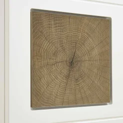 Wohnwand Hängeschrank in Weiß Eiche - Lisepio^Wohnen Discount