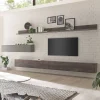 Wohnwand Hängeschränke und Wandboards im Set - Mundo (fünfteilig)^Wohnen Hot