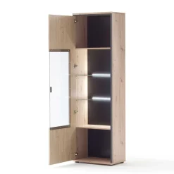 Wohnwand in Eicheoptik - Nikdus (vierteilig)^Wohnen Best