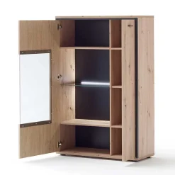 Wohnwand in Eicheoptik - Nikdus (vierteilig)^Wohnen Best