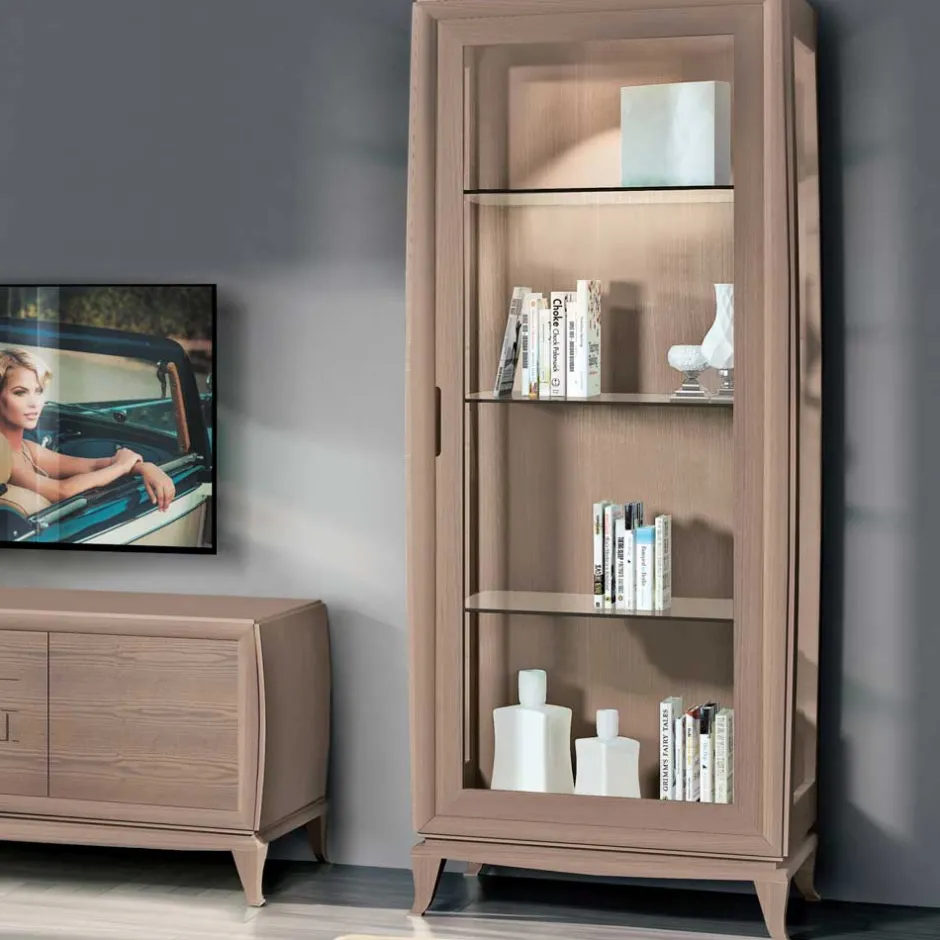 Wohnwand in Esche Dunkel - Lacruzira (dreiteilig)^Wohnen Best