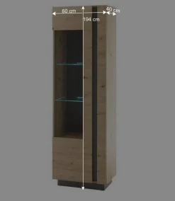 Wohnwand Kombination modern - Lairian (vierteilig)^Wohnen Outlet