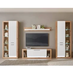 Wohnwand Kombination modern - Adejano (vierteilig)^Wohnen Clearance