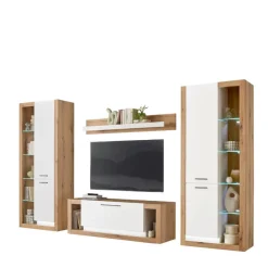 Wohnwand Kombination modern - Adejano (vierteilig)^Wohnen Clearance