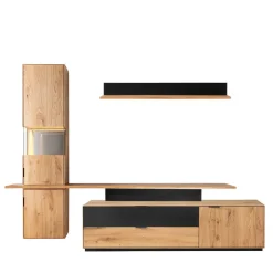 Wohnwand Kombination Set - Kantino (vierteilig)^Wohnen