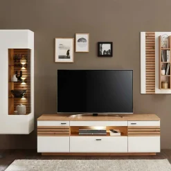 Wohnen Wohnwand Möbel Zusammenstellung 239 cm breit - Niam (dreiteilig)