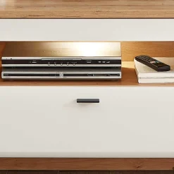 Wohnen Wohnwand Möbel Zusammenstellung 239 cm breit - Niam (dreiteilig)